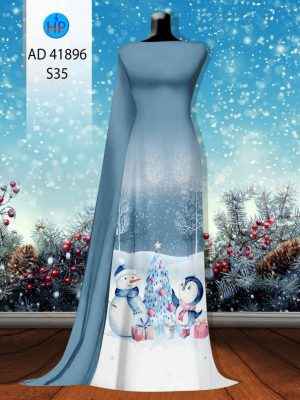 Vải Áo Dài Giáng Sinh AD 41896 34